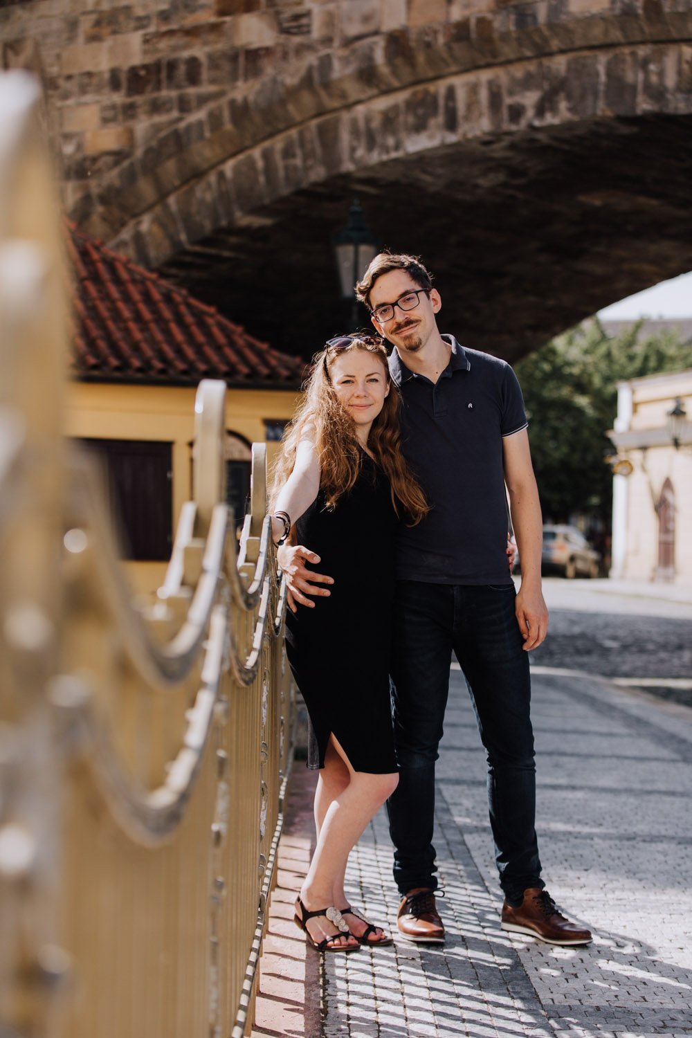 Romantic proposal in Prague — photo 7