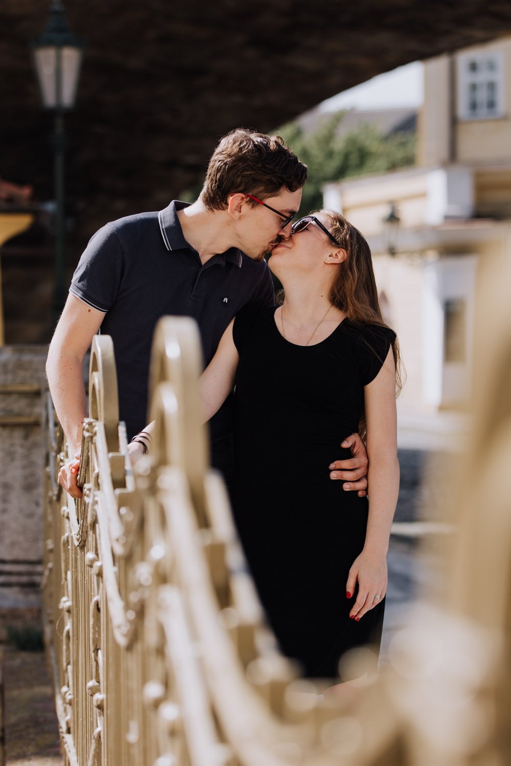 Romantic proposal in Prague — photo 5