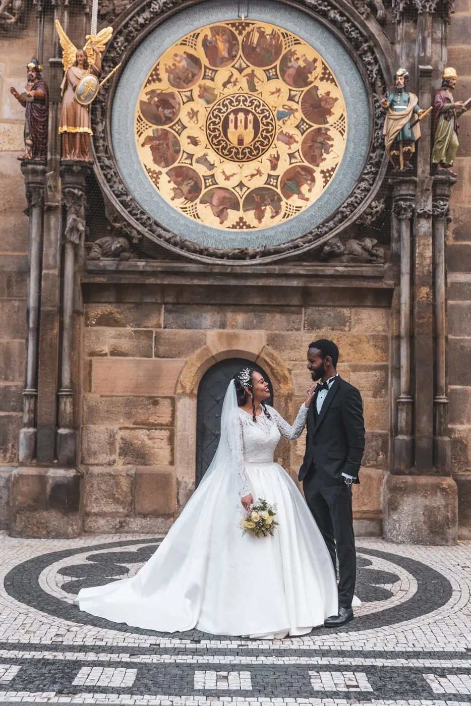 Prague Christmas December wedding photography — photo 2