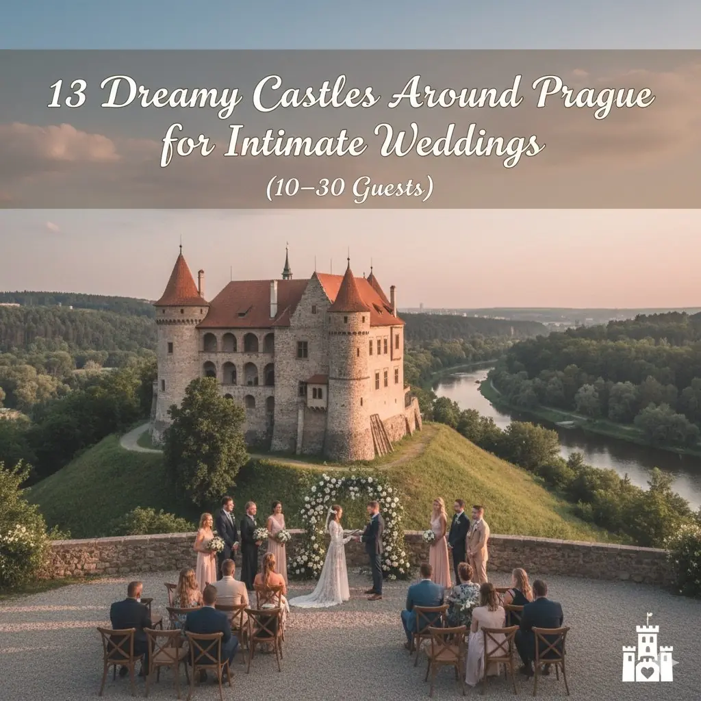 Prague dreamy castles for wedding