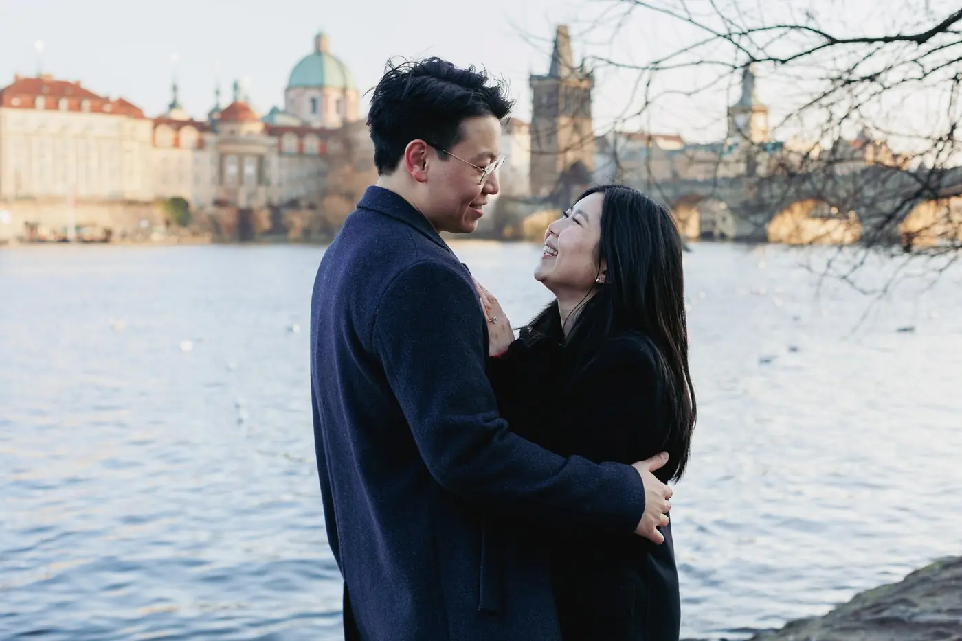 Prague engagement photoshoot