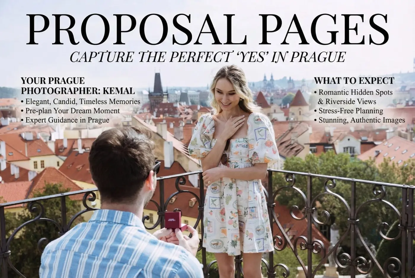 Prague proposal engagement ideas