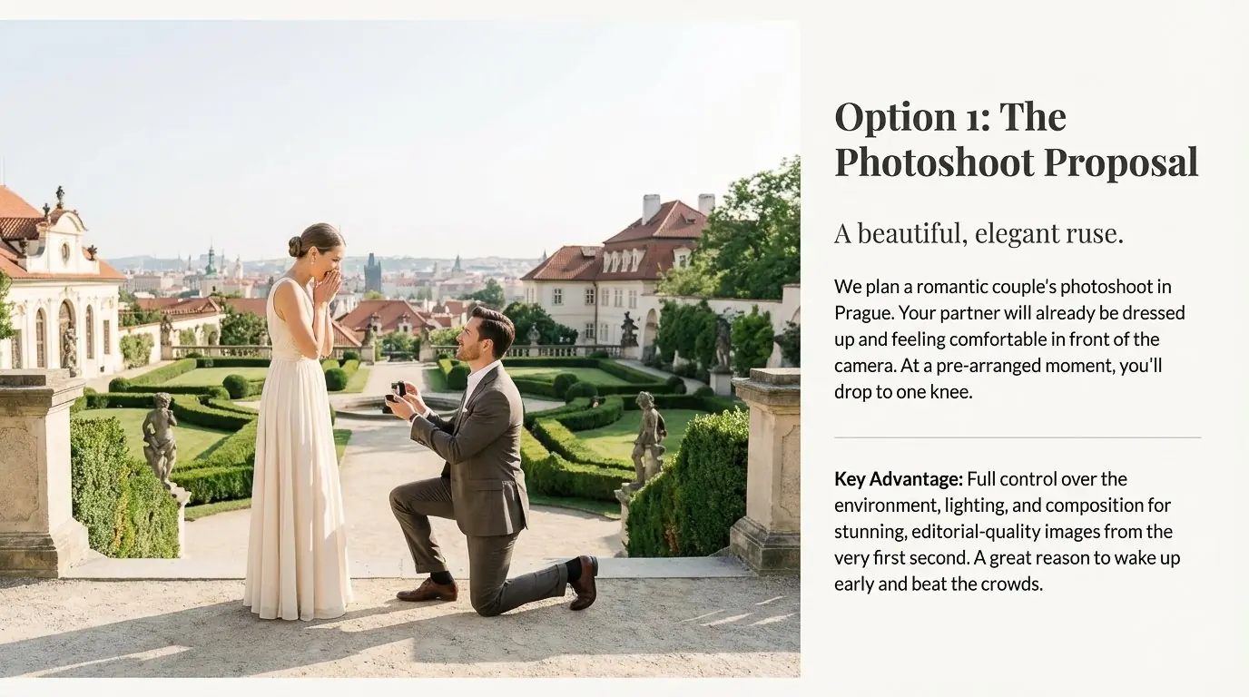 Prague proposal engagement ideas by Kemal Onur Ozman — photo 2